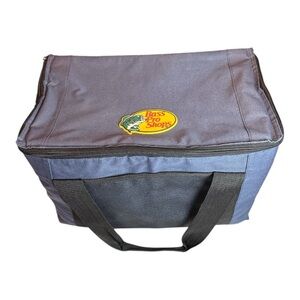 Bass Pro Shops Large Soft Sided Insulated Cooler Bag with Shoulder Strap Blue